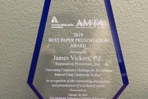 2019 AMTA/AWWA MTC Best Paper Award